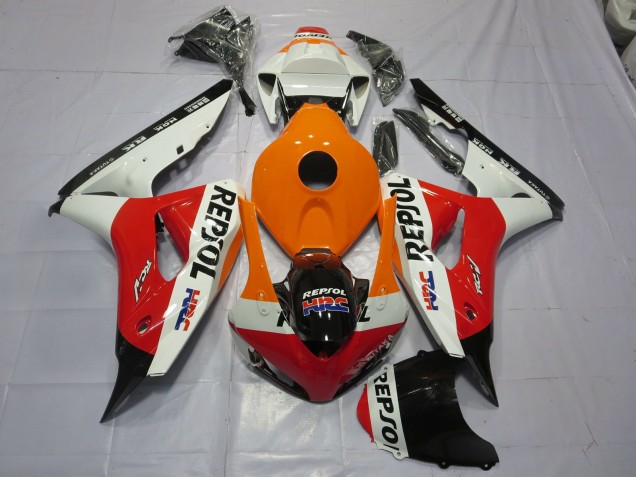 06-07 Naranja Repsol CBR1000RR Carenado 06-07 Naranja Repsol CBR1000RR Carenado
