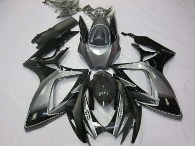 06-07 Negro Gris Especial GSXR 600-750 Carenado