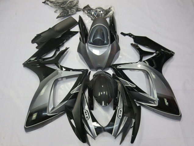 06-07 Negro Gris Especial GSXR 600-750 Carenado 06-07 Negro Gris Especial GSXR 600-750 Carenado