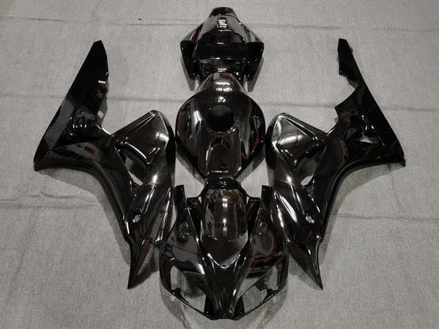 06-07 Negro Liso Brillante CBR1000RR Carenado 06-07 Negro Liso Brillante CBR1000RR Carenado