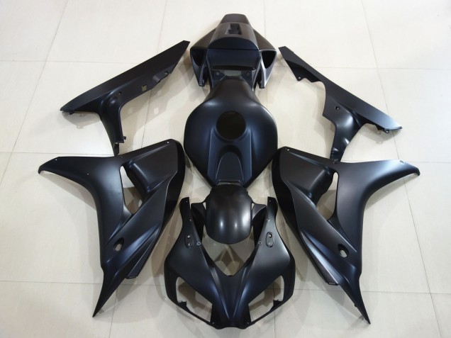 06-07 Negro Mate Liso CBR1000RR Carenado 06-07 Negro Mate Liso CBR1000RR Carenado