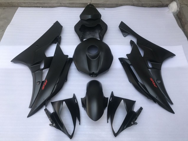 06-07 Negro Mate Liso R6 Carenado 06-07 Negro Mate Liso R6 Carenado