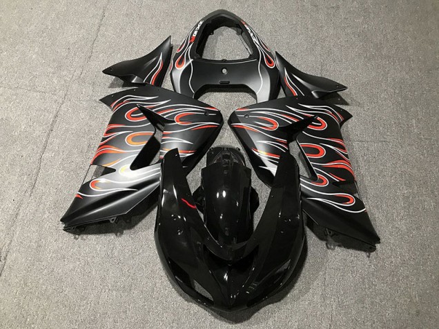 06-07 Negro Mate & Llama ZX10R Carenado 06-07 Negro Mate & Llama ZX10R Carenado