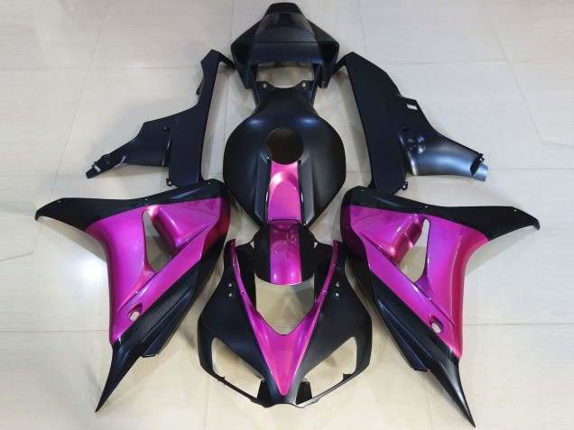 06-07 Negro Mate & Rosa CBR1000RR Carenado 06-07 Negro Mate & Rosa CBR1000RR Carenado