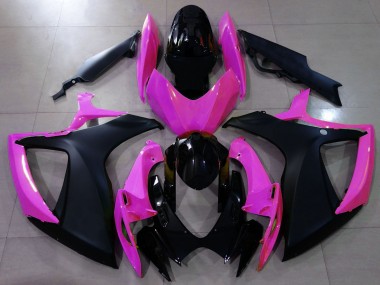 06-07 Negro Mate & Rosa GSXR 600-750 Carenado