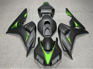 06-07 Negro Mate & Verde CBR1000RR Carenado