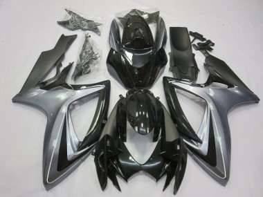 06-07 Plata Clara & Negra GSXR 600-750 Carenado