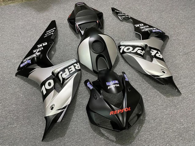 06-07 Plata Mate Repsol CBR1000RR Carenado 06-07 Plata Mate Repsol CBR1000RR Carenado
