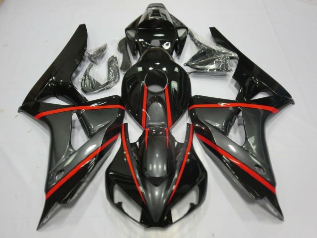 06-07 Plata & Negro CBR1000RR Carenado 06-07 Plata & Negro CBR1000RR Carenado