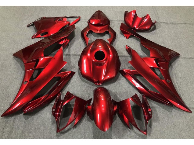 06-07 Rojo Brillante R6 Carenado 06-07 Rojo Brillante R6 Carenado
