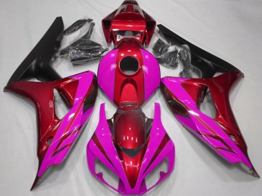 06-07 Rojo Brillante & Rosa CBR1000RR Carenado
