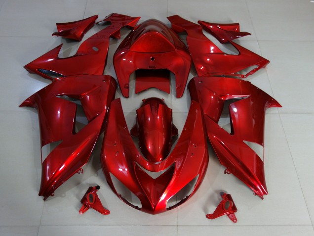 06-07 Rojo Brillo Profundo ZX10R Carenado 06-07 Rojo Brillo Profundo ZX10R Carenado
