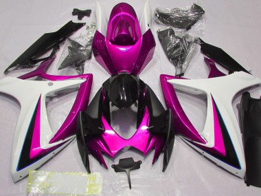 06-07 Rosa & Blanco GSXR 600-750 Carenado