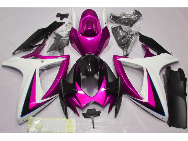 06-07 Rosa & Blanco GSXR 600-750 Carenado 06-07 Rosa & Blanco GSXR 600-750 Carenado