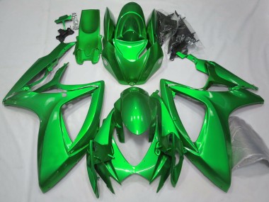 06-07 Verde Brillo Liso GSXR 600-750 Carenado