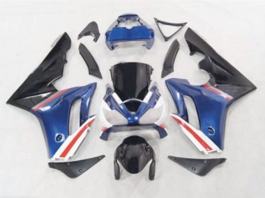 06-08 Azul / Rojo & Blanco Daytona 675 Carenado