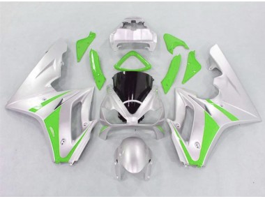 06-08 Verde & Plata Daytona 675 Carenado