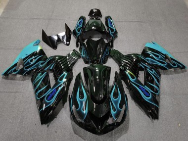 06-11 Azul Claro Llama ZX14R Carenado