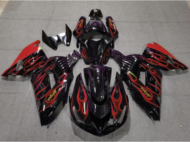 06-11 Llama Roja ZX14R Carenado