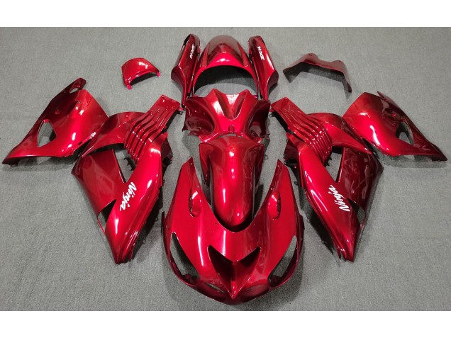 06-11 Rojo Brillante ZX14R Carenado 06-11 Rojo Brillante ZX14R Carenado