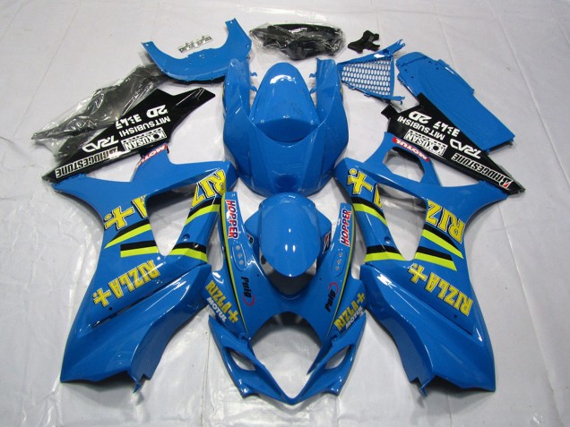 07-08 Azul Brillante Rizla GSXR 1000 Carenado 07-08 Azul Brillante Rizla GSXR 1000 Carenado