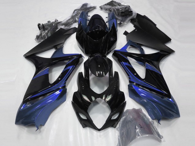 07-08 Azul & Negro Brillante GSXR 1000 Carenado 07-08 Azul & Negro Brillante GSXR 1000 Carenado