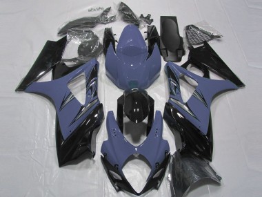 07-08 Azul Oscuro & Negro GSXR 1000 Carenado