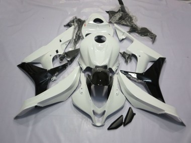 07-08 Blanco Brillante & Negro CBR600RR Carenado