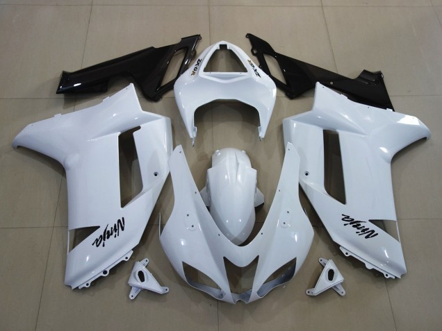 07-08 Blanco Brillante ZX6R Carenado 07-08 Blanco Brillante ZX6R Carenado