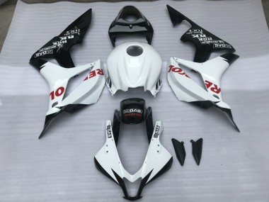 07-08 Blanco Brillo & Rojo Repsol CBR600RR Carenado