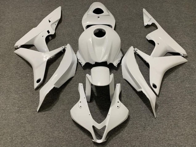 07-08 Blanco Liso Brillante CBR600RR Carenado 07-08 Blanco Liso Brillante CBR600RR Carenado