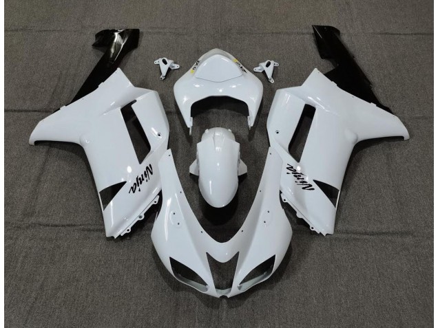 07-08 Blanco Liso Brillante ZX6R Carenado 07-08 Blanco Liso Brillante ZX6R Carenado