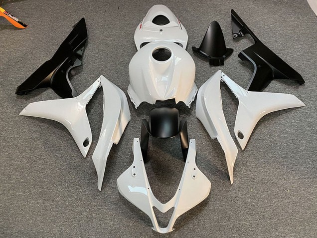 07-08 Blanco & Negro Limpios CBR600RR Carenado 07-08 Blanco & Negro Limpios CBR600RR Carenado
