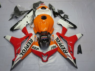 07-08 Blanco Repsol CBR600RR Carenado