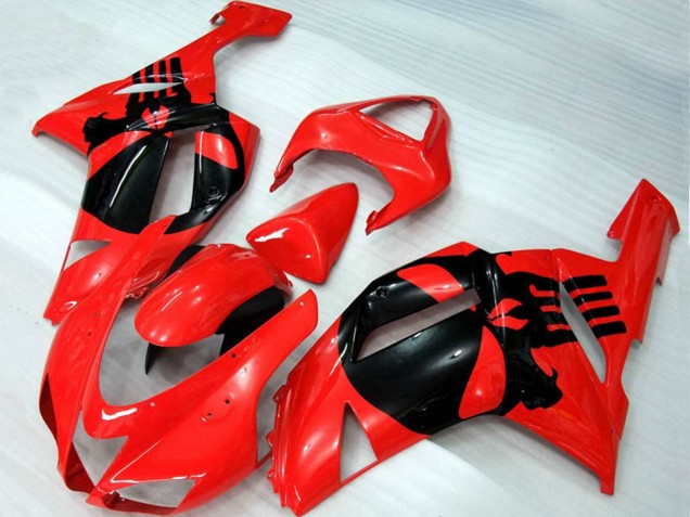07-08 Craneo Rojo ZX6R Carenado 07-08 Craneo Rojo ZX6R Carenado