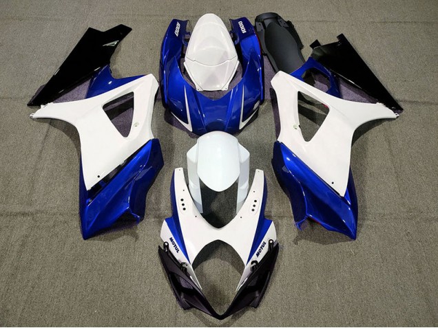 07-08 Diseño Personalizado Azul GSXR 1000 Carenado 07-08 Diseño Personalizado Azul GSXR 1000 Carenado