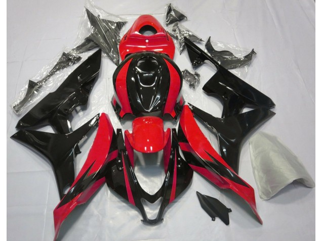 07-08 Diseño Rojo & Negro OEM CBR600RR Carenado 07-08 Diseño Rojo & Negro OEM CBR600RR Carenado