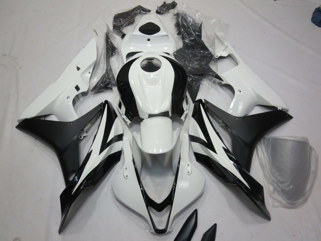 07-08 Estilo Blanco & Negro OEM CBR600RR Carenado