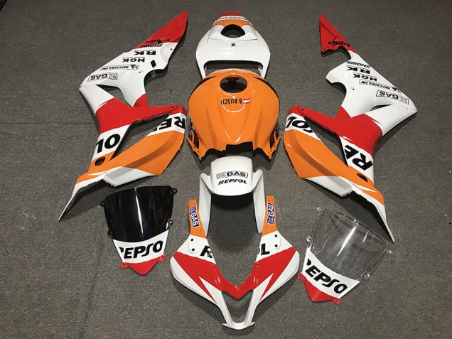 07-08 Estilo Blanco Repsol CBR600RR Carenado 07-08 Estilo Blanco Repsol CBR600RR Carenado