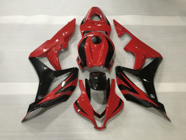 07-08 Estilo Rojo Metálico OEM CBR600RR Carenado