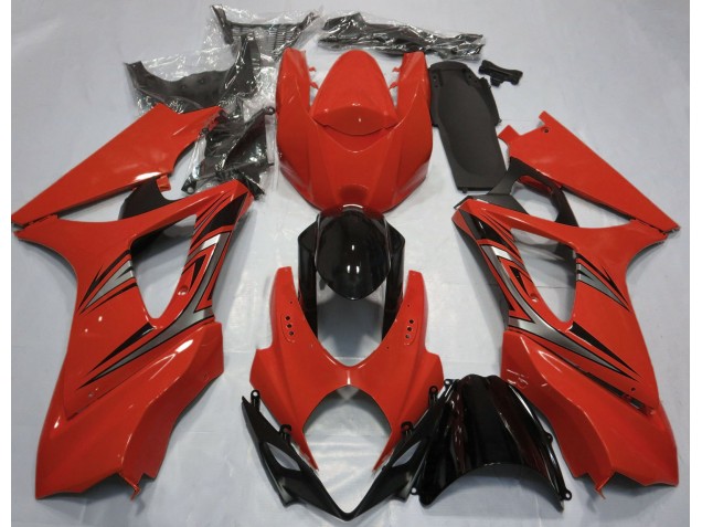 07-08 Estilo Rojo OEM GSXR 1000 Carenado 07-08 Estilo Rojo OEM GSXR 1000 Carenado