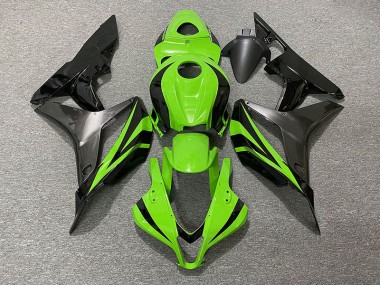 07-08 Estilo Verde Eléctrico OEM & Gris CBR600RR Carenado