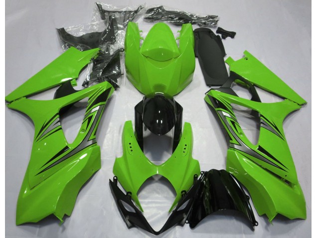 07-08 Estilo Verde OEM GSXR 1000 Carenado 07-08 Estilo Verde OEM GSXR 1000 Carenado