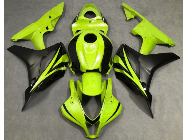 07-08 Estilo Verde Perla OEM CBR600RR Carenado 07-08 Estilo Verde Perla OEM CBR600RR Carenado