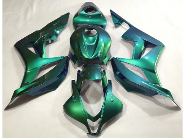 07-08 Llanura Verde Esmeralda CBR600RR Carenado
