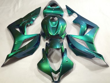 07-08 Llanura Verde Esmeralda CBR600RR Carenado