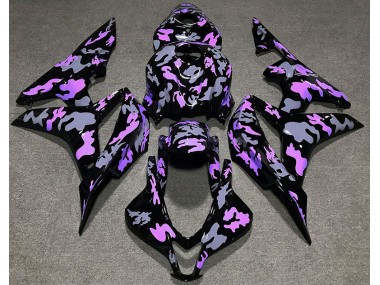 07-08 Morado & Gris Camuflaje CBR600RR Carenado