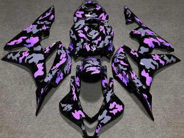 07-08 Morado & Gris Camuflaje CBR600RR Carenado