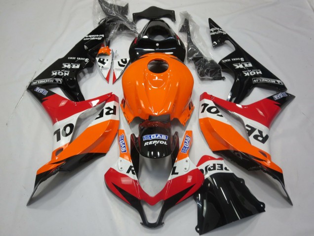 07-08 Naranja Claro Repsol CBR600RR Carenado 07-08 Naranja Claro Repsol CBR600RR Carenado