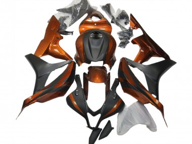 07-08 Naranja Quemado & Negro Mate CBR600RR Carenado